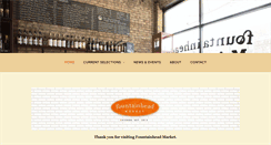 Desktop Screenshot of fountainheadmarket.com